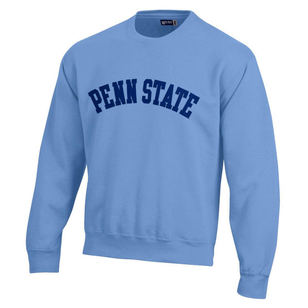 Penn State crew sweatshirt light blue twill image